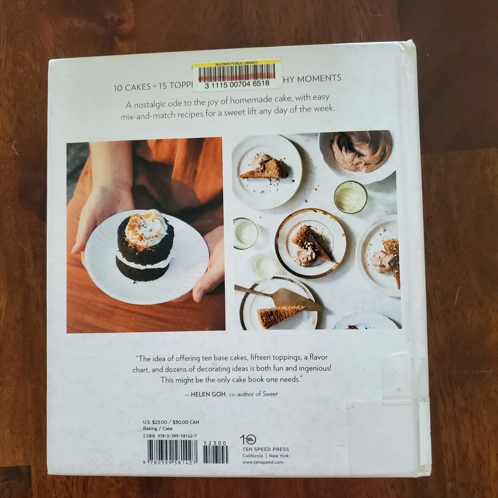 Ten Speed Press simple cake